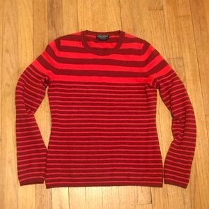 Pure cashmere striped sweater